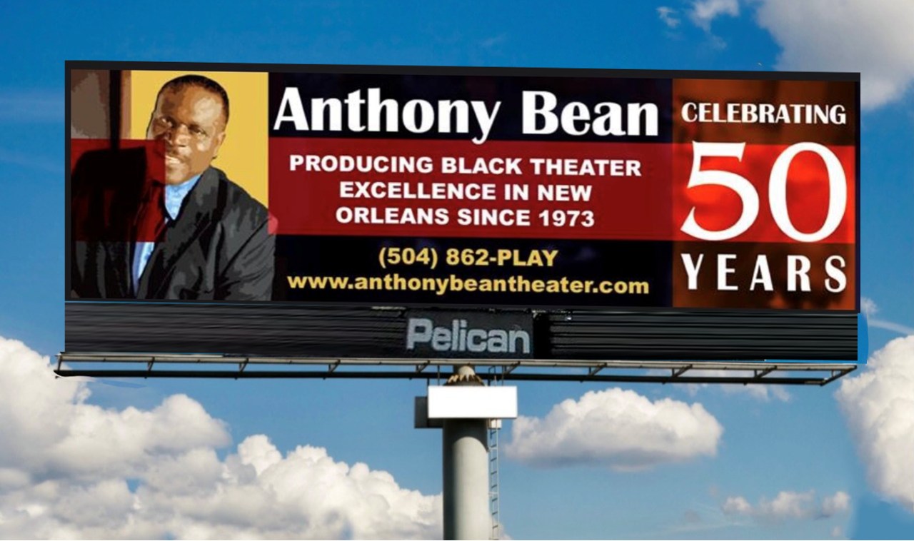 Look up in the NOLA sky!! It's a bird,.. it's plane,... No!  It's our new billboard. Check it out when you get a moment! 