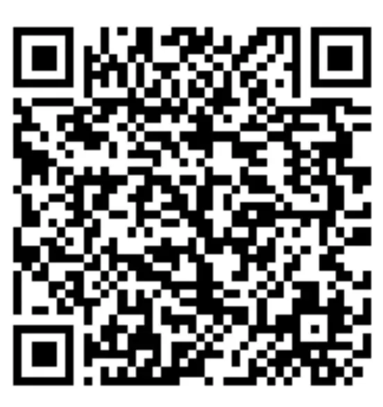 A qr code for the official website of the university.