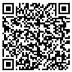 Black and white QR code for mobile payments