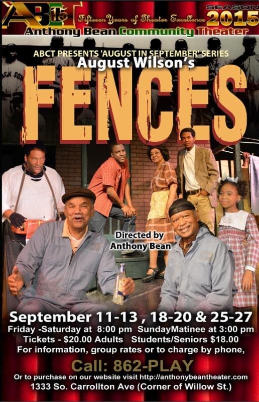 Fences, ABCT 2006 & 2015
