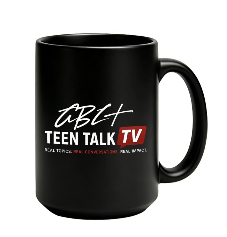 Black ABCT Teen Talk TV mug