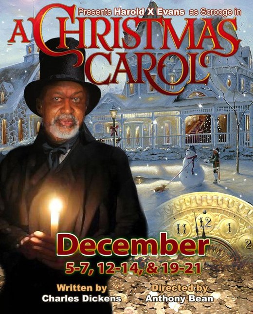 Original poster for A Christmas Carol (2014)