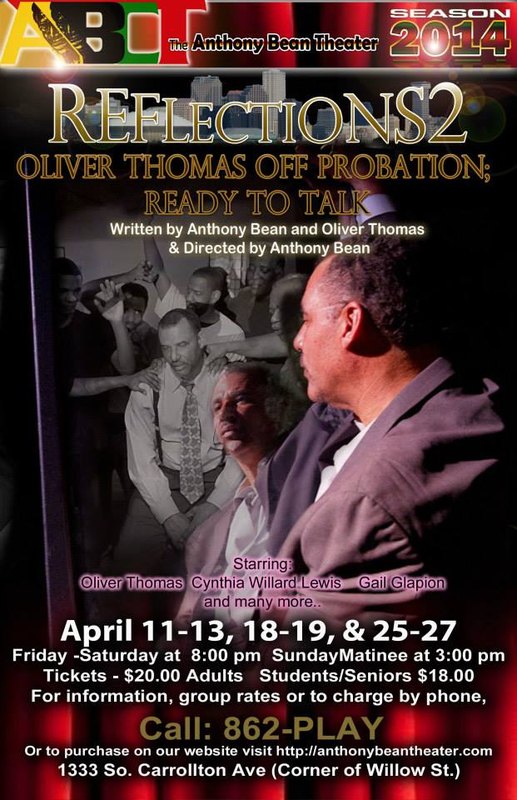 Original poster for Reflections 2: Oliver Thomas Off Probation; Ready to Talk (2014)