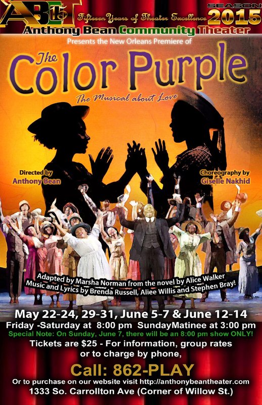 Original poster for The Color Purple