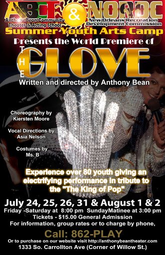 Original poster for The Glove (2015)