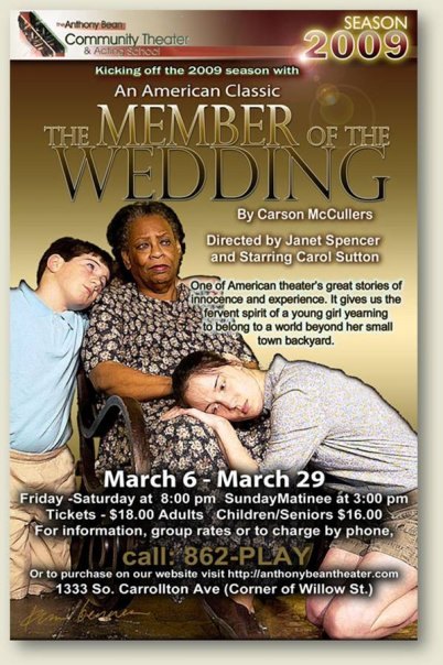 Original poster for The Member of the Wedding (2009)