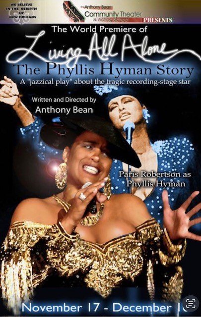 Original poster for Living All Alone: The Phyllis Hyman Story (2006)