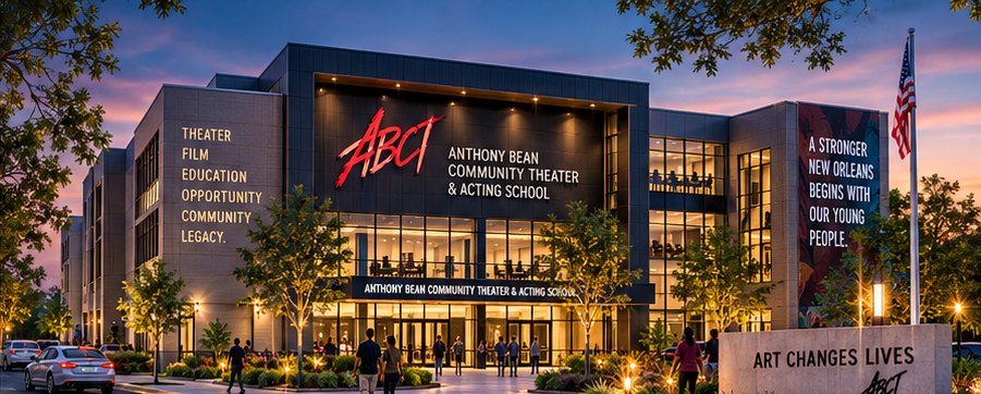Conceptual rendering of the front of the ABCT building